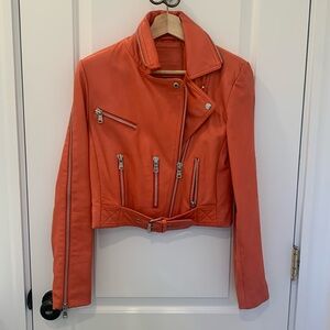 Amaryllis leather jacket